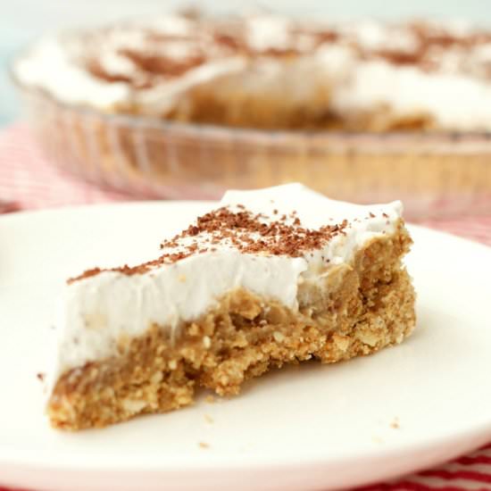 Vegan Caramel Cream Pie