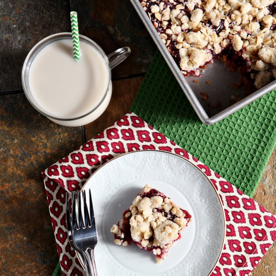 Cranberry Crumb Bars