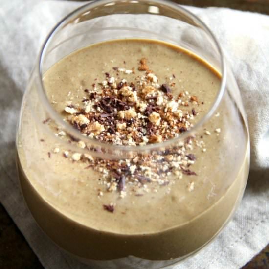 Warm Gingerbread Breakfast Smoothie