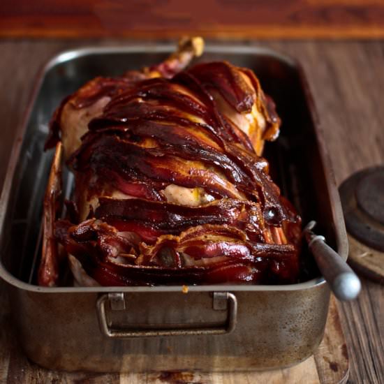 Bacon Wrapped Turkey