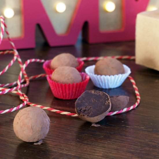 Chocolate&whiskey truffles
