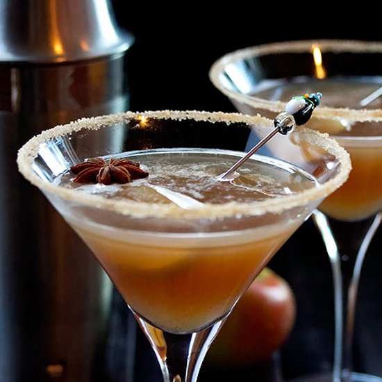 Apple Cider Caramel Martini