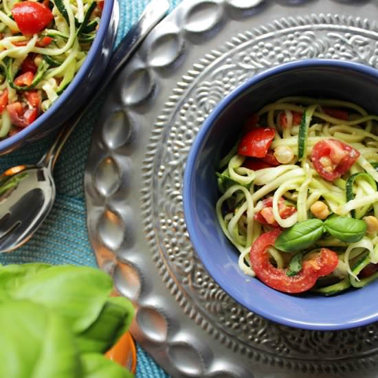 Zucchini Pasta & Avocado Alfredo