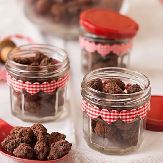 Caramel and Chocolate Nuts