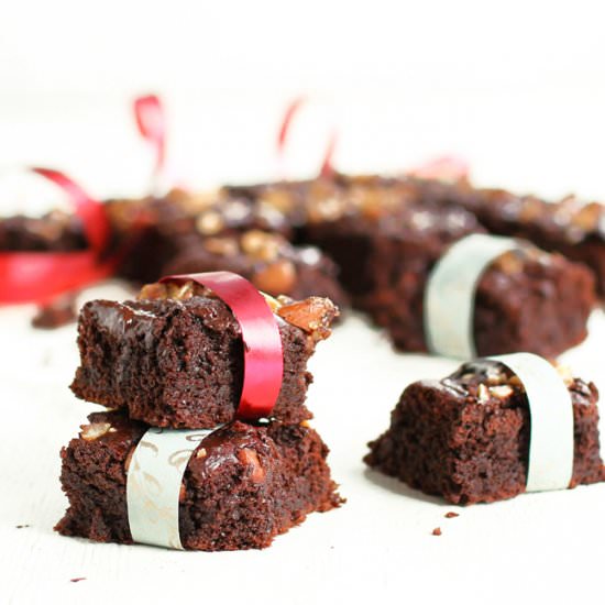 Double Chocolate Nut Butter Brownie