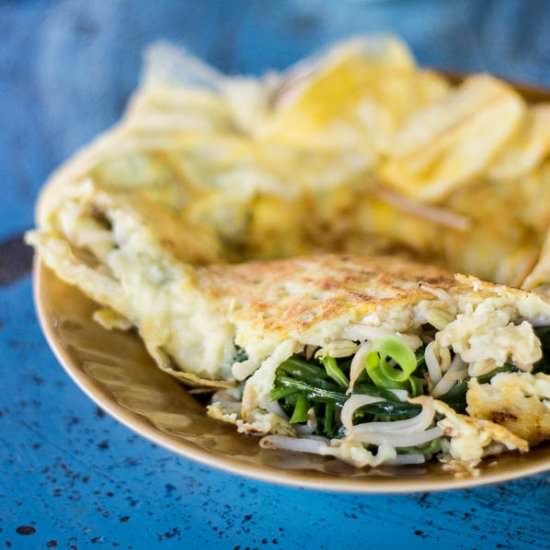 Simple Lao Omelette