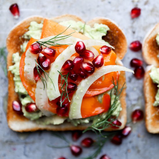 Winter Avocado Toast