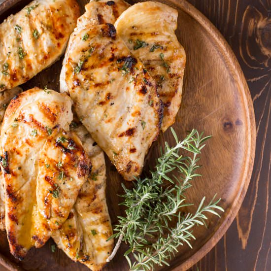 Honey Mustard Grilled Chicken