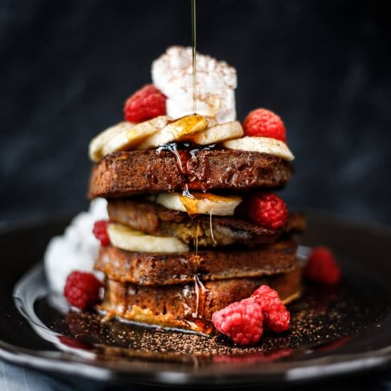 Paleo Banana Bread French Toast