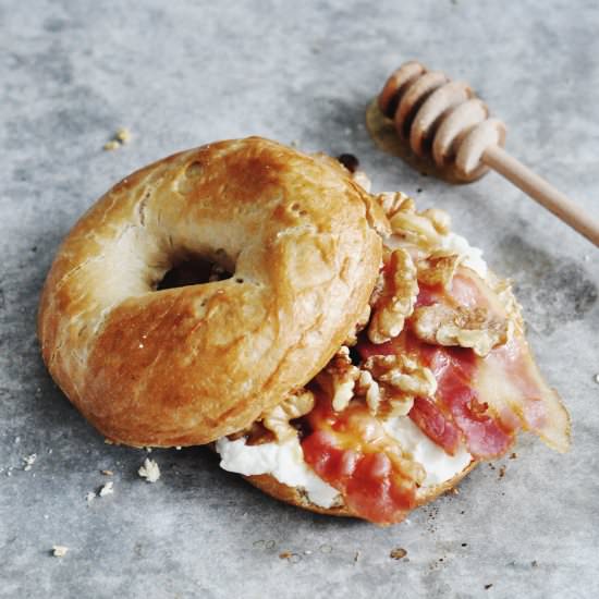 Bagel & bacon
