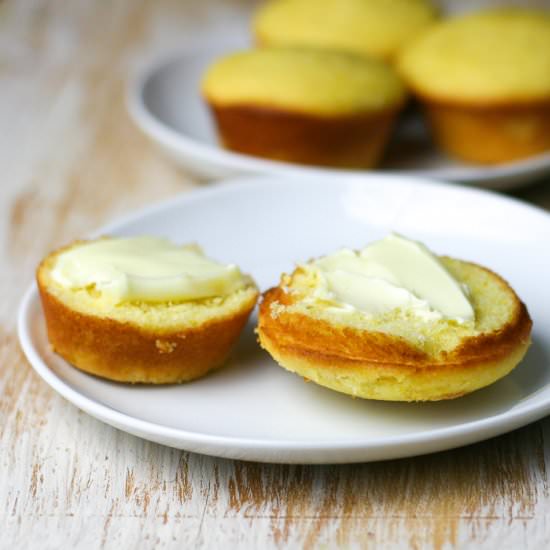 Buttermilk Cornbread Muffins