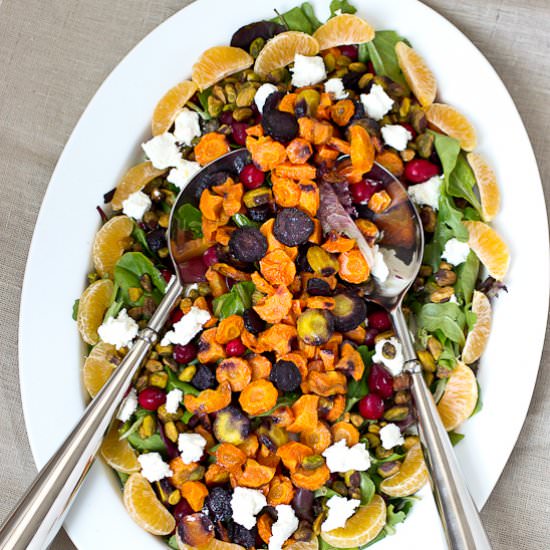 Roasted Carrot Salad
