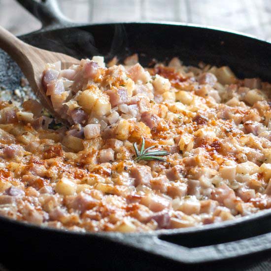 Cheesy Rosemary Potatoes