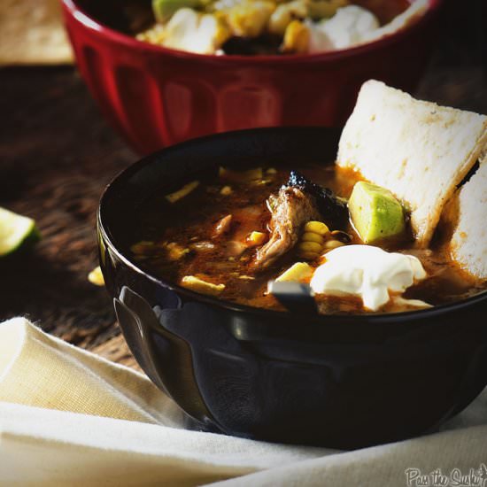Grilled Chicken Tortilla Soup