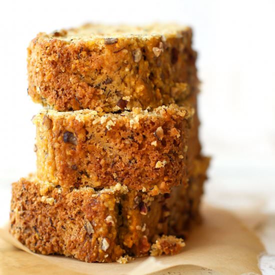 Maple Cornmeal Banana Bread