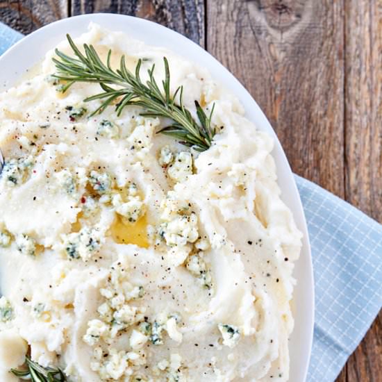 Blue Cheese Rosemary Mashed Potato
