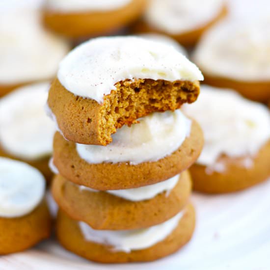 Soft Gingerbread Drop Cookies