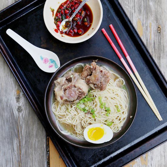 Oxtail shio ramen