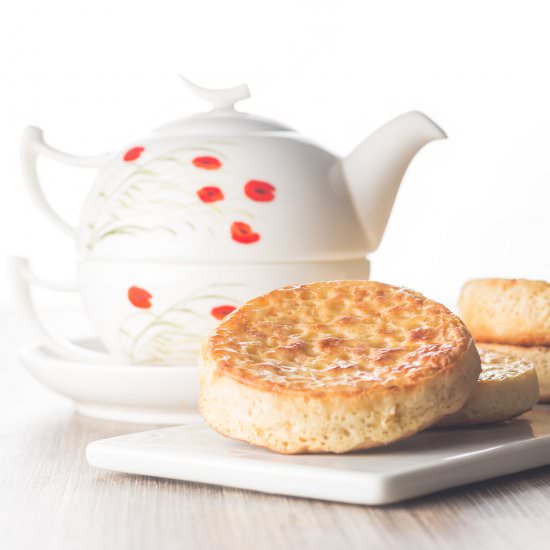 Homemade Crumpets