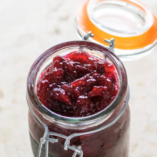 Ten Minute Cranberry Sauce