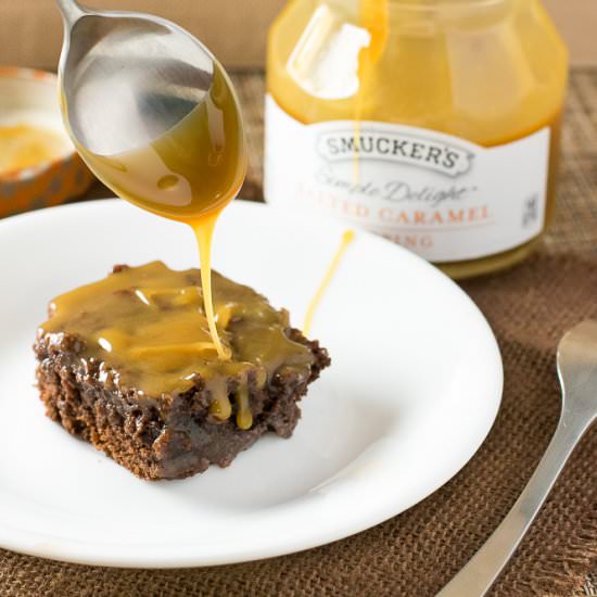 Salted Caramel Brownies