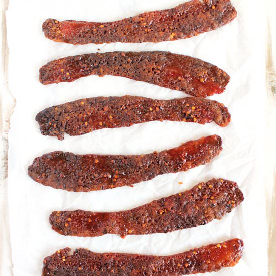 Sweet and Spicy Candied Bacon