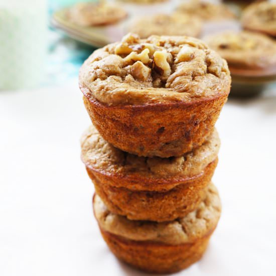 Banana Walnut Muffins