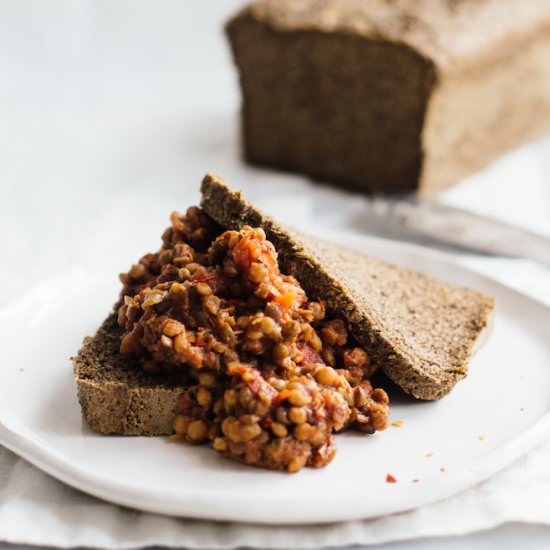 The Best Lentil Sloppy Joes