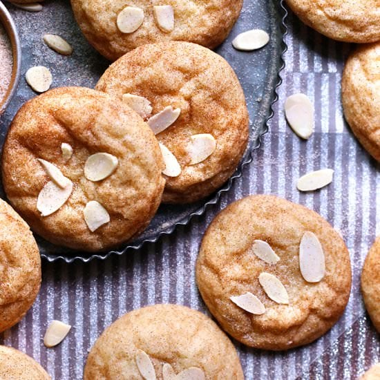 Almond Snickerdoodles