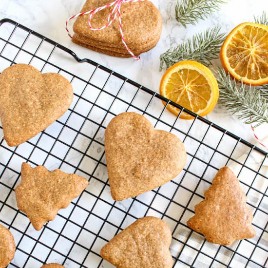 Healthy Gingerbread Cookies