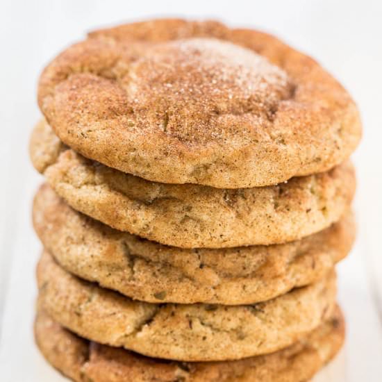 Chai Snickerdoodle Cookies