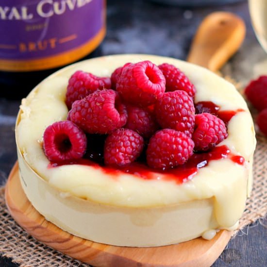 Raspberry Baked Brie