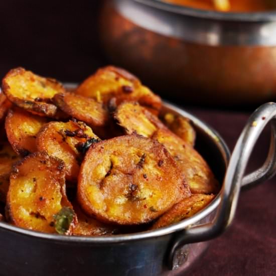 Raw Banana Fry
