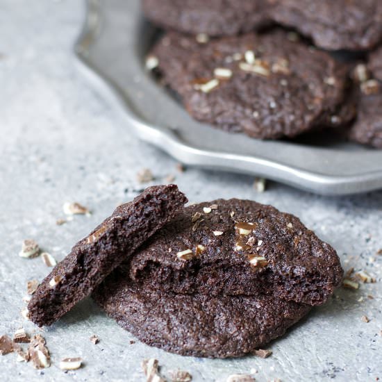Chocolate Peppermint Cookies
