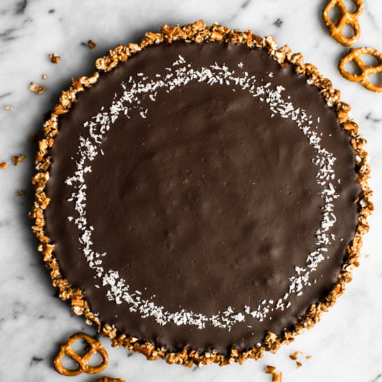 Chocolate Coconut Tart