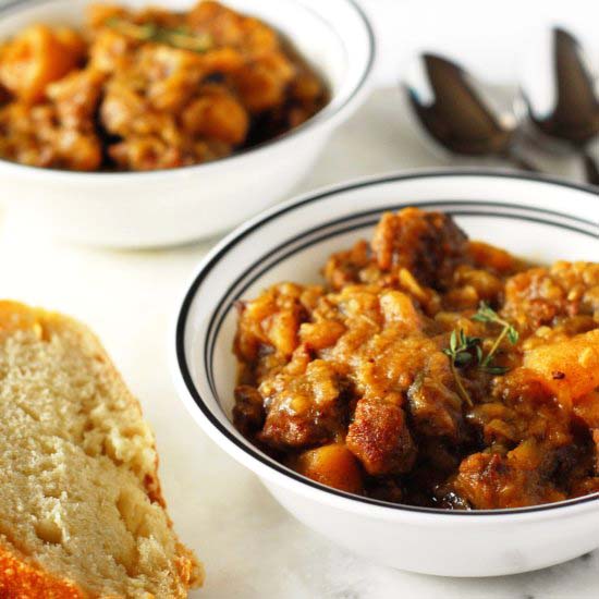 Beer and Sausage Stew