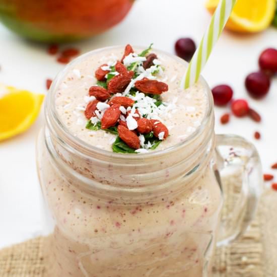 Cranberry Protein Smoothie