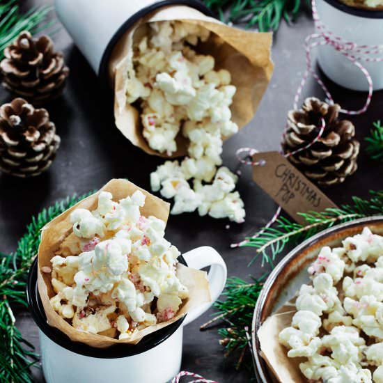 Chocolate Peppermint Popcorn