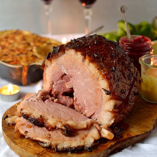 Ginger Glazed Gammon