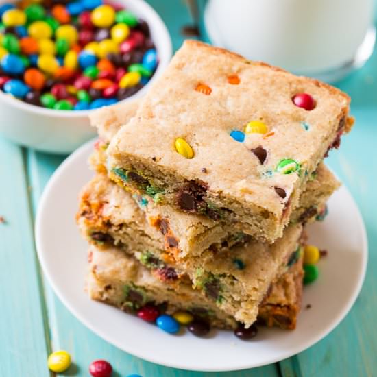 M&M Blondies