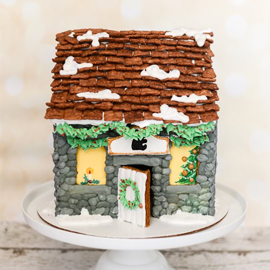 Gingerbread Stone Cottage