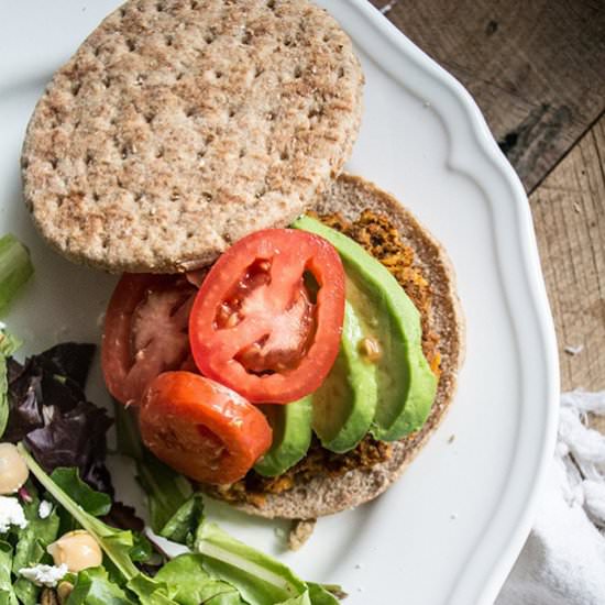 Butternut Squash Veggie Burgers