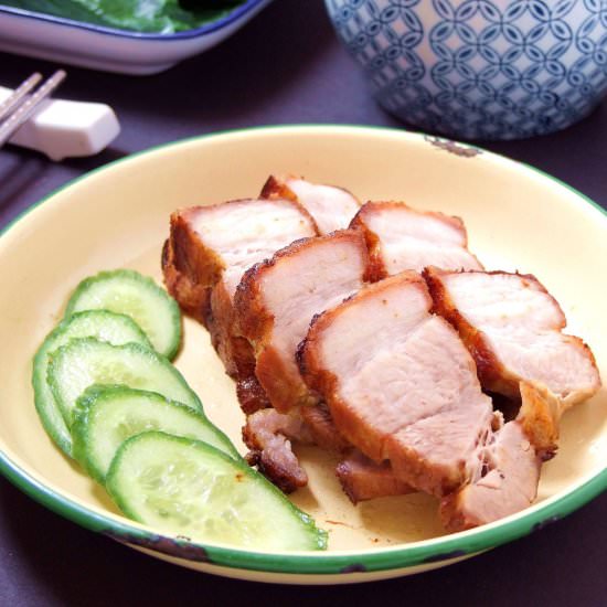 Teow Cheow Salted Pork Belly 潮州咸煎肉