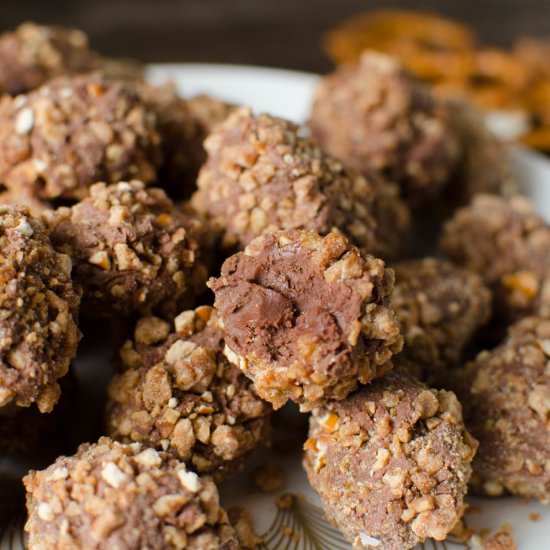 Crunchy Chocolate Beer Truffles
