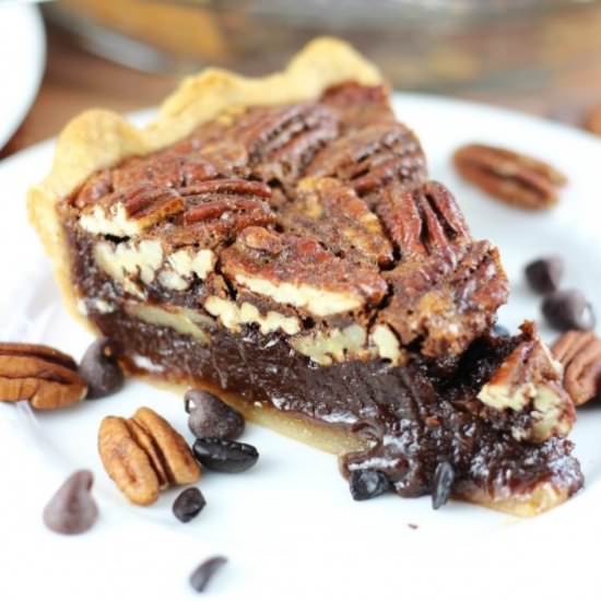 Chocolate Espresso Pecan Pie