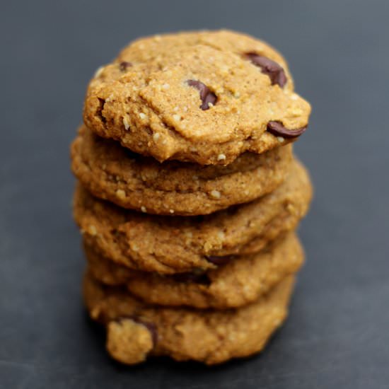Pumpkin Chocolate Chip Cookies