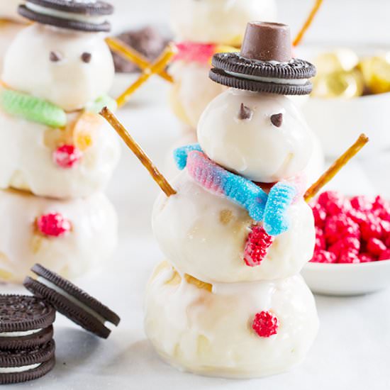 Orange Snowman Rolls