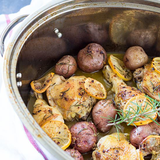 Lemon-Herb Chicken and Potatoes