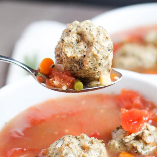 Chicken Meatball Soup