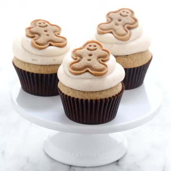Gingerbread Cupcakes